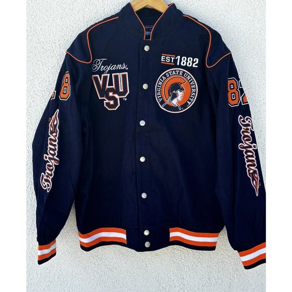 Bigboy Headgear Virginia State Racing Jacket All Embroidered Large NWT MSRP $249 - Picture 1 of 12